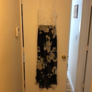 Spaghetti strap dress.